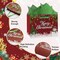 Christmas Gift Bags, Red Merry Christmas Bags with Card and Tissue Paper, Large Christmas Gift Wrapping Paper Christmas Treat Bag, Gift Bags for Christmas Party Decorations Supplies (Red)